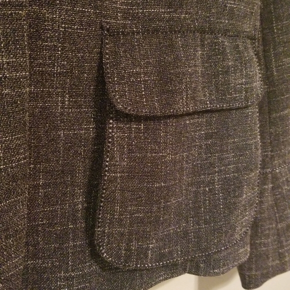 NWT Gray Max Studio Business Suit Jacket Blazer - Picture 5 of 9